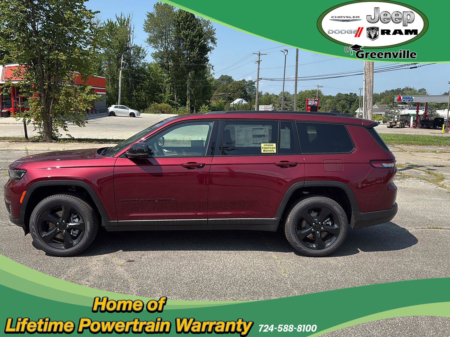 New 2025 Jeep Grand Cherokee L Limited w/ Black Appearance Package image 3