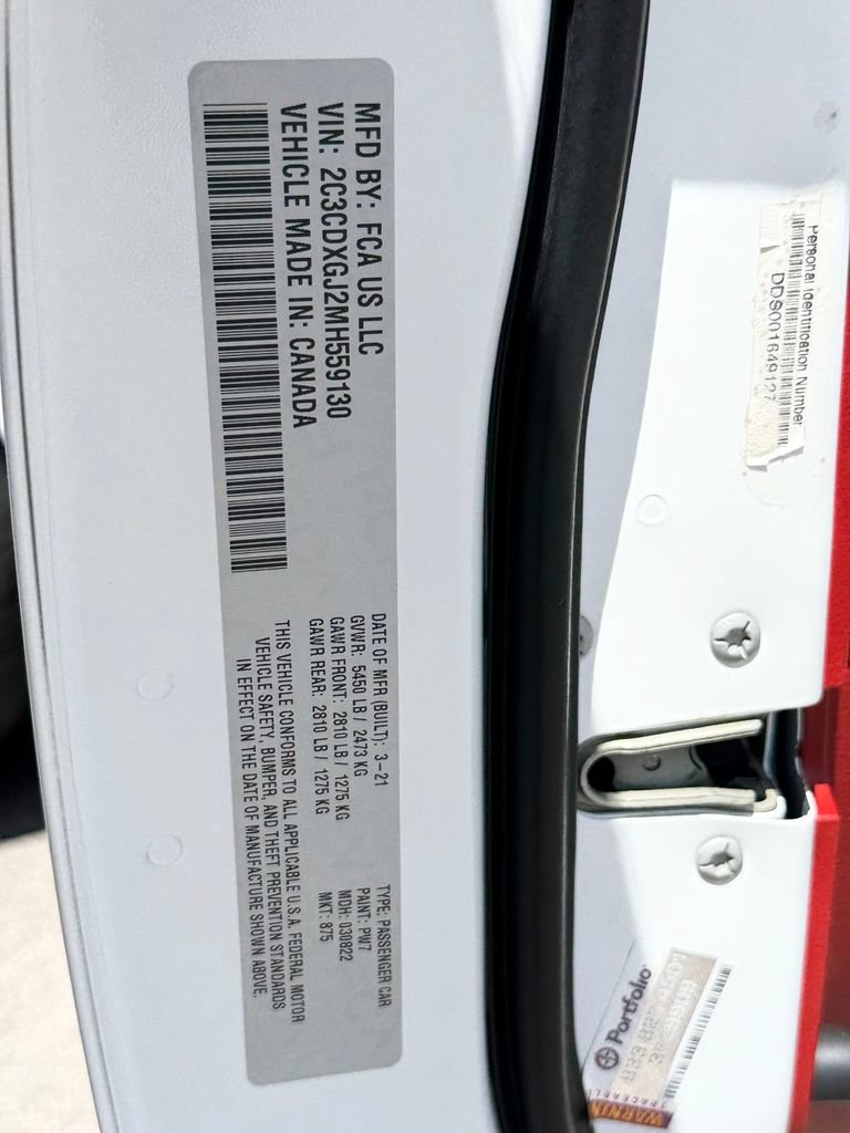 Certified 2021 Dodge Charger Scat Pack w/ Plus Group RWD image 27