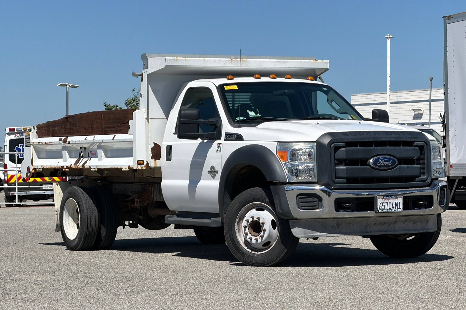 Used 2013 Ford F550 2WD Regular Cab Super Duty w/ Payload Upgrade Pkg image 2