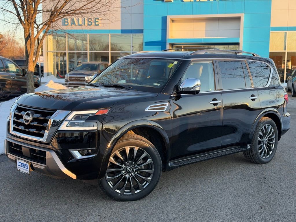 Used 2023 Nissan Armada Platinum w/ Captain's Chairs Package image 7