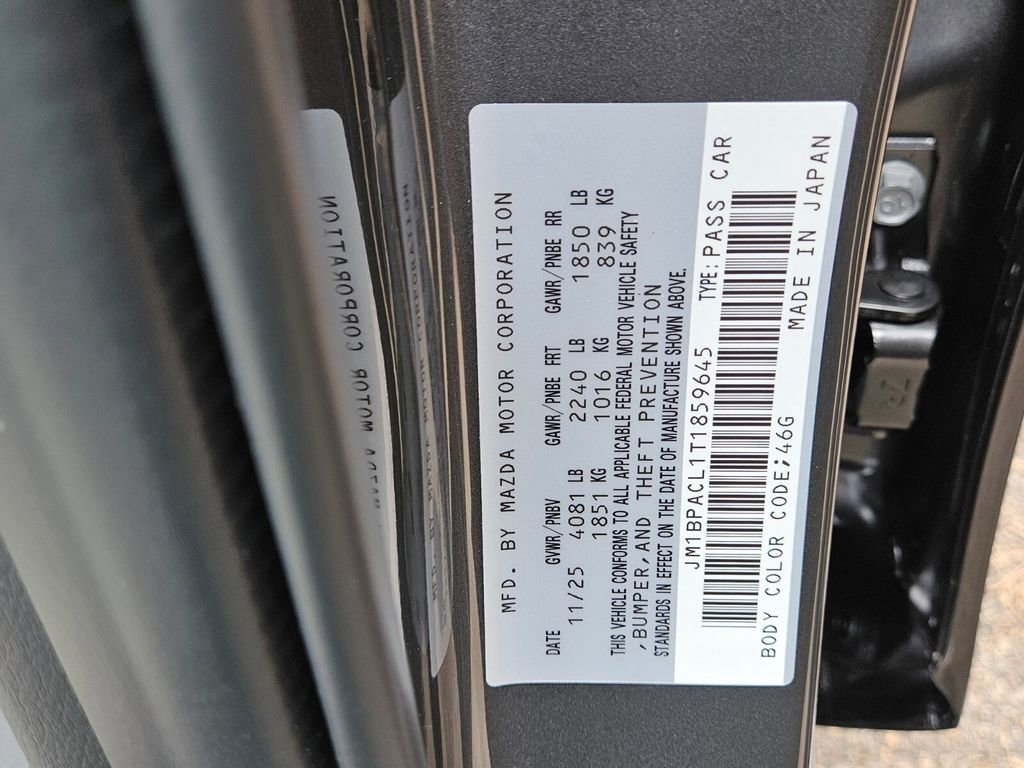 New 2026 MAZDA MAZDA3 2.5 S Sedan w/ Preferred Pkg image 6