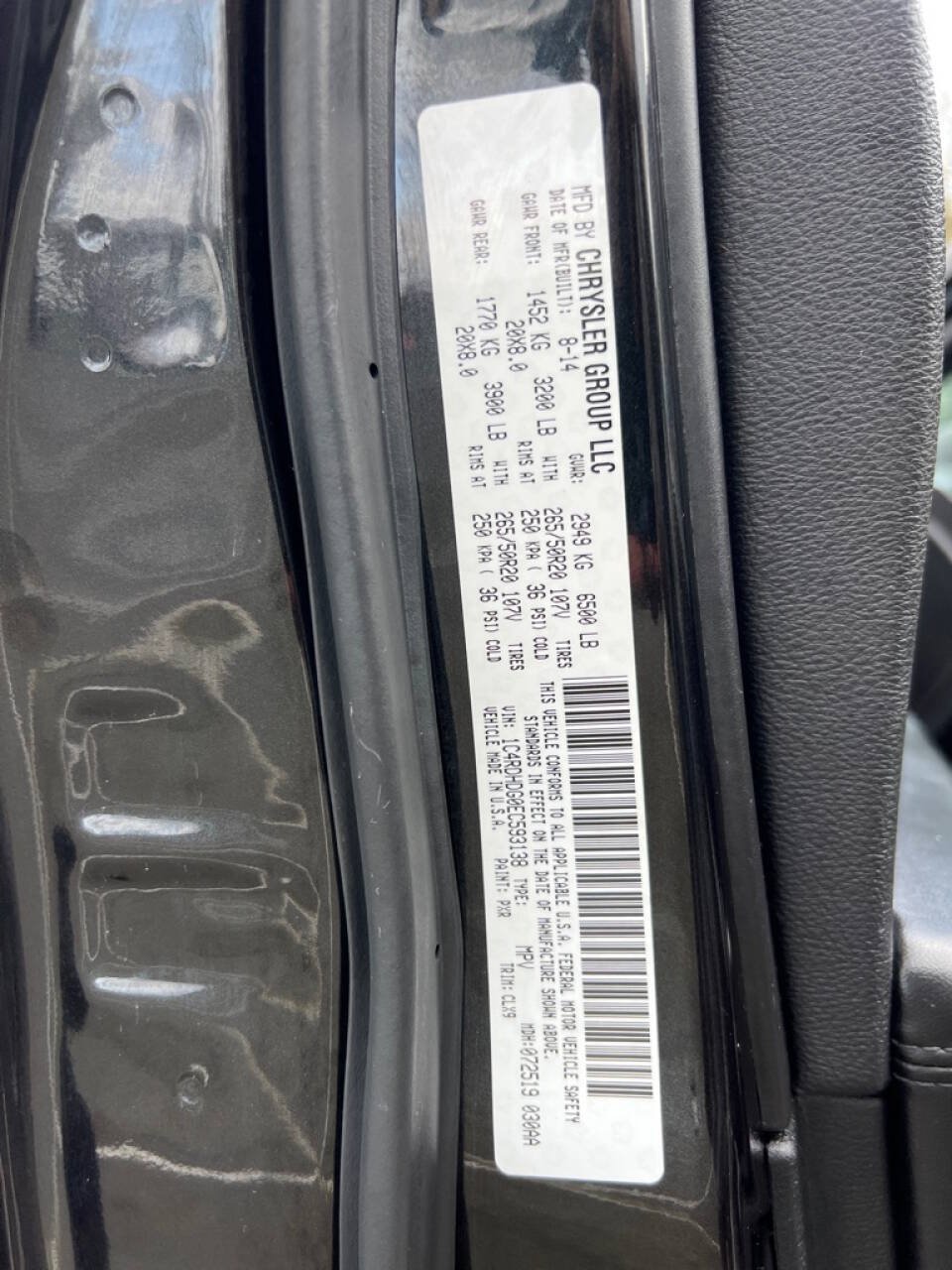 Used 2014 Dodge Durango Limited w/ Rallye Appearance Group RWD image 20