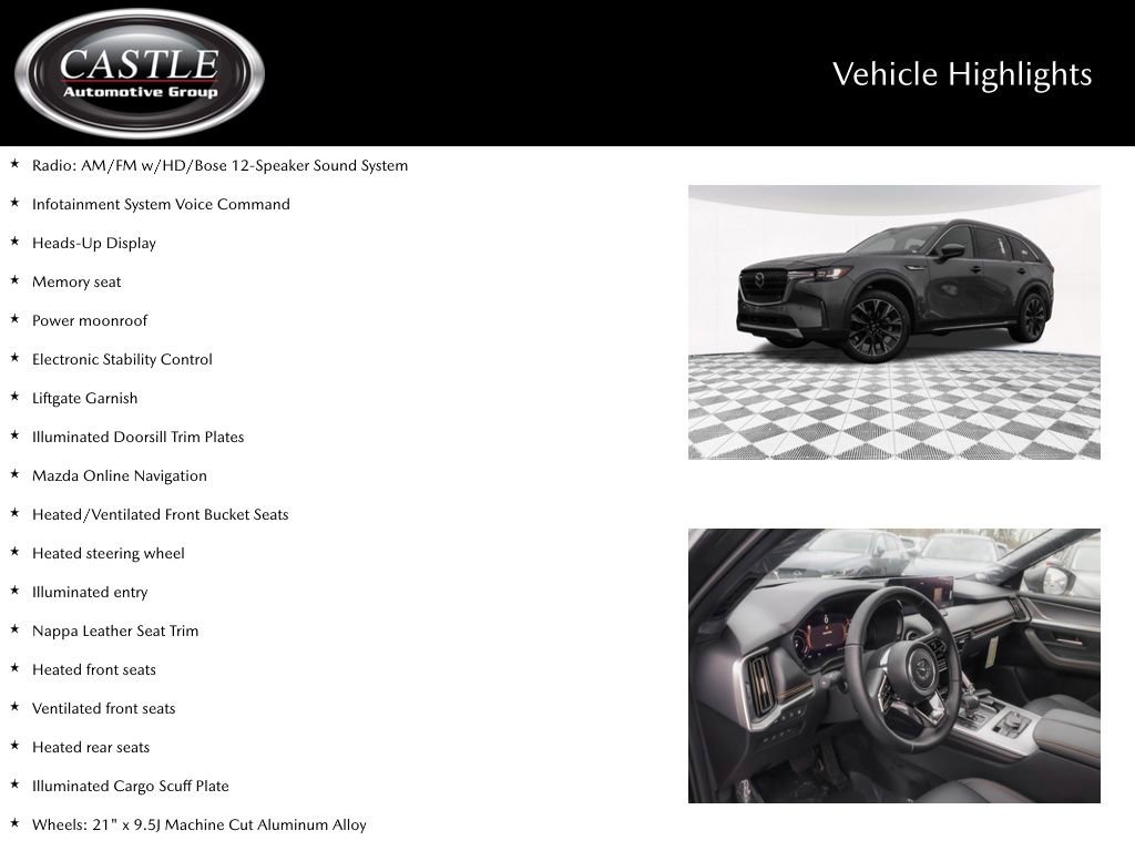 New 2026 MAZDA CX-90 Plug-In Hybrid w/ Premium Plus image 4