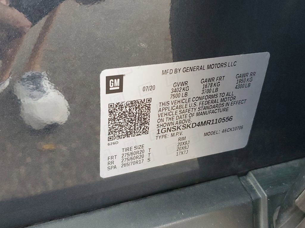 Used 2021 Chevrolet Tahoe Premier w/ Premium Package image 30