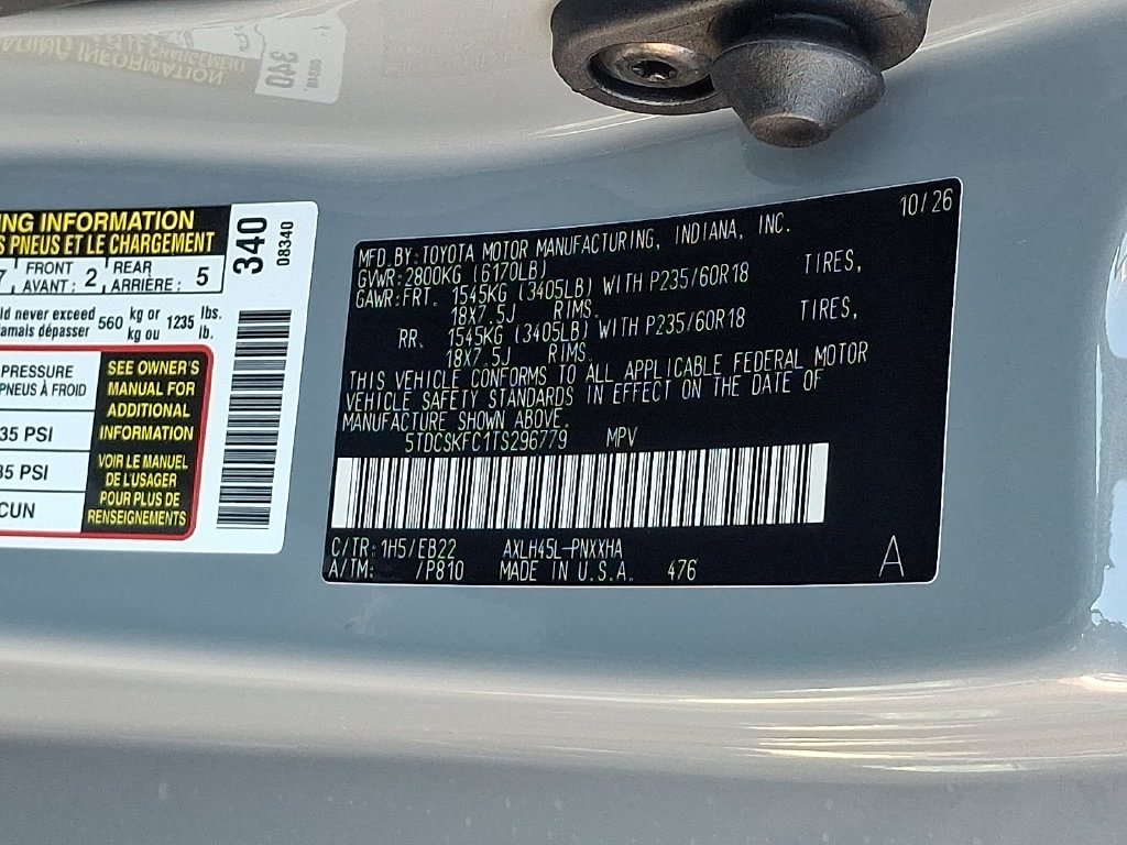 New 2026 Toyota Sienna XLE Woodland Edition AWD/4WD image 21