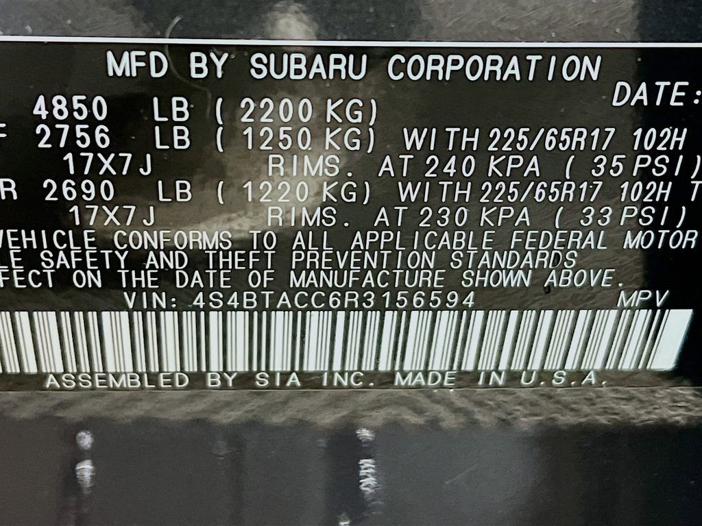 Certified 2024 Subaru Outback Premium image 28
