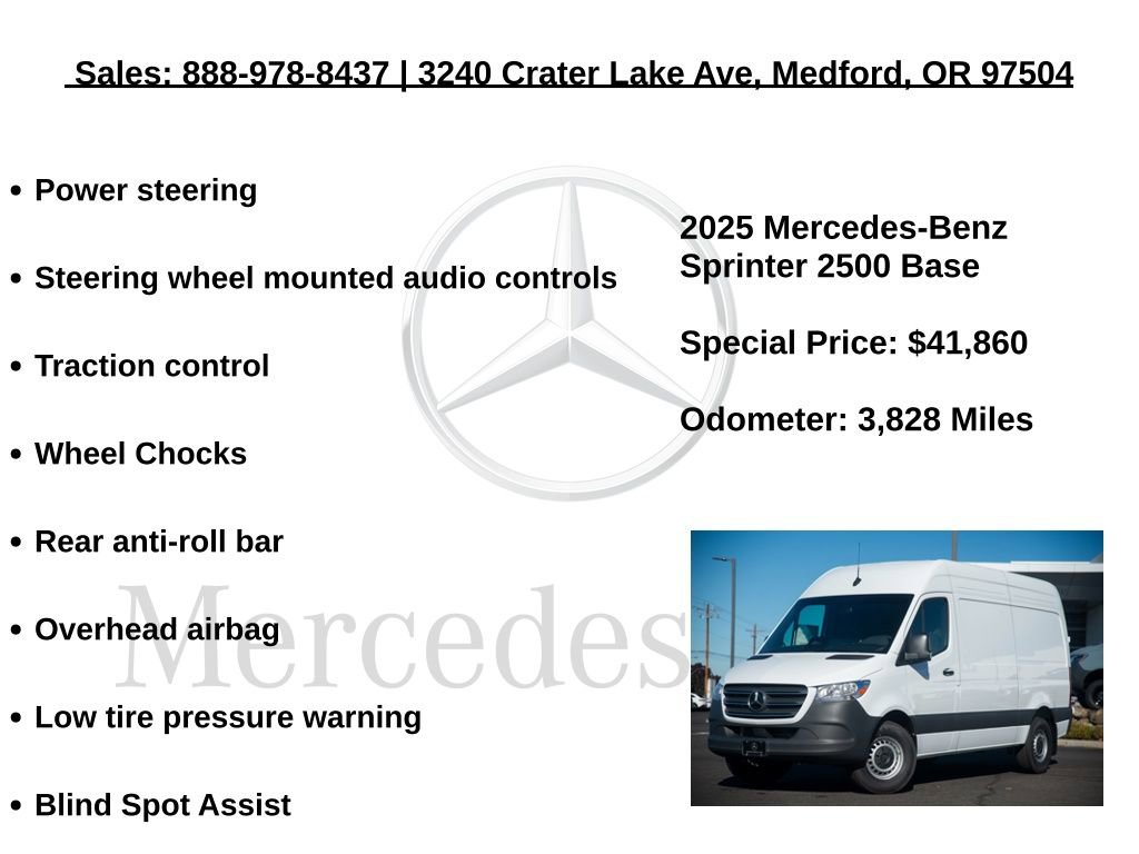 Used 2025 Mercedes-Benz Sprinter 2500 image 12