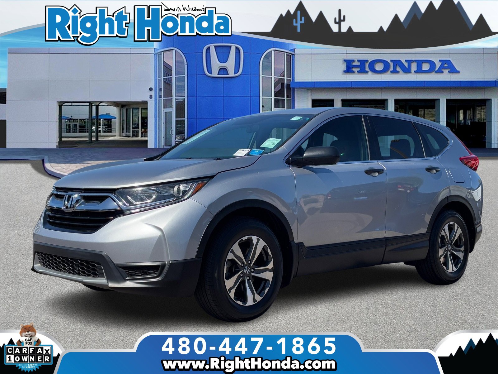 Certified 2019 Honda CR-V LX