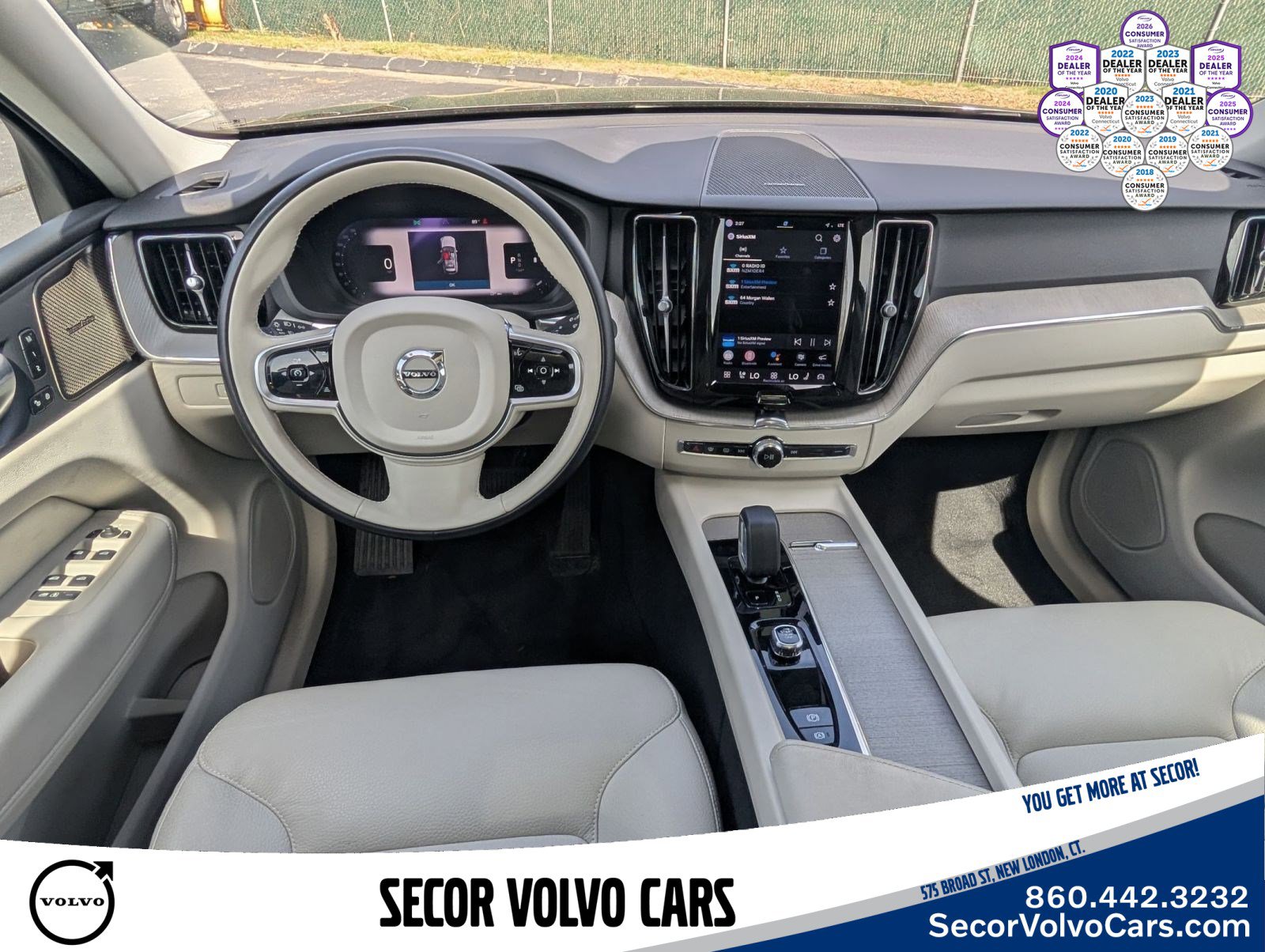 Certified 2023 Volvo XC60 B5 Plus w/ Climate Package AWD/4WD image 10