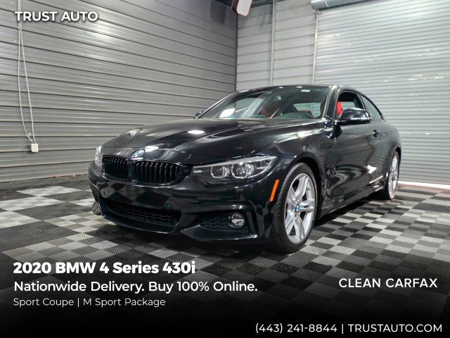 Used 2020 BMW 430i Coupe w/ M Sport Package