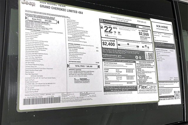 New 2025 Jeep Grand Cherokee Limited w/ Trailer Tow Package image 14