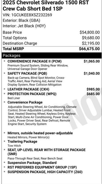 Used 2025 Chevrolet Silverado 1500 RST w/ Convenience Package II image 26