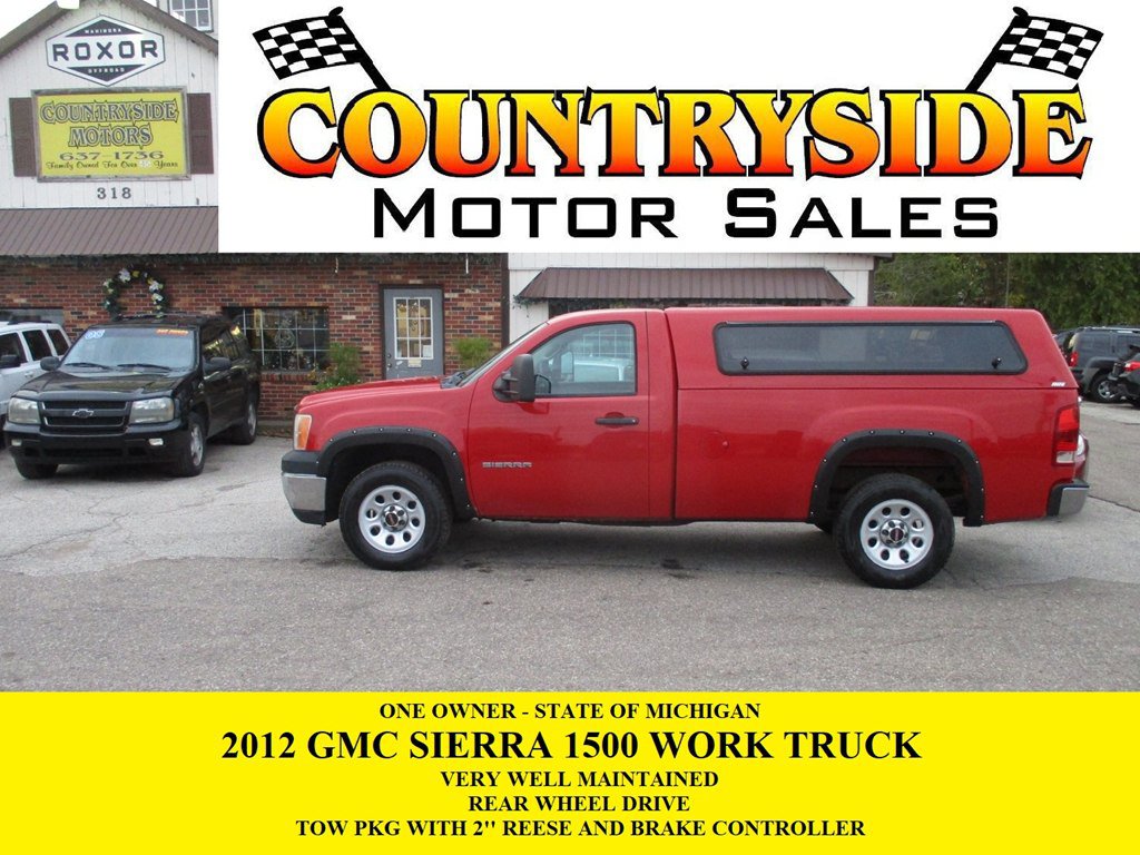 Used 2012 GMC Sierra 1500 W/T RWD image 1