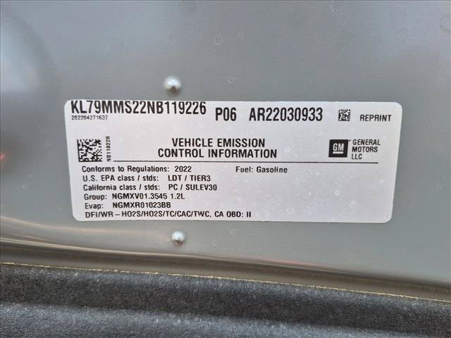 Used 2022 Chevrolet TrailBlazer LS FWD image 25