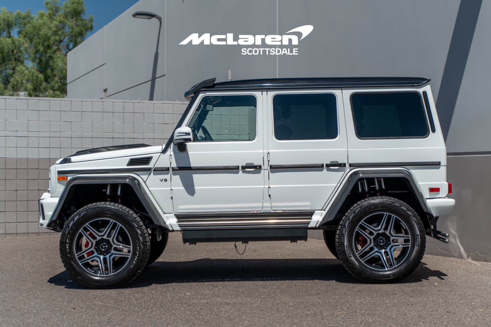 Used 2017 Mercedes-Benz G 550 Squared image 4