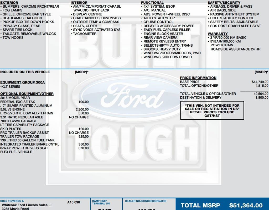 Used 2018 Ford F150 XLT w/ Trailer Tow Package image 2