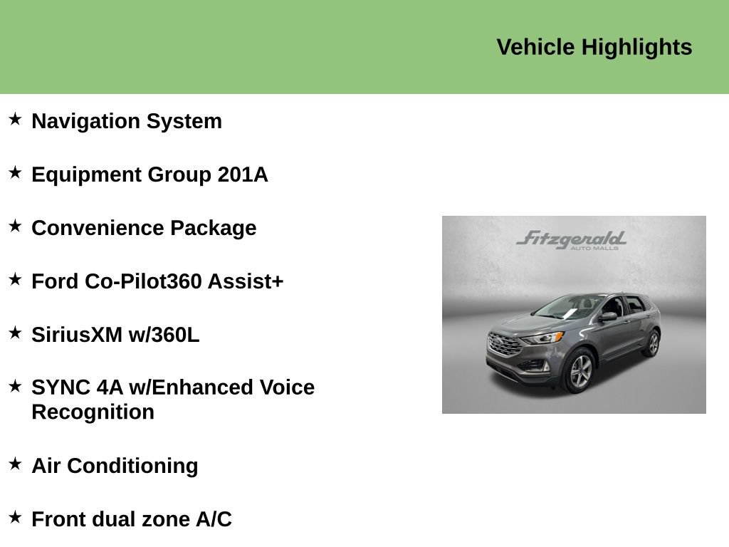 Used 2022 Ford Edge SEL w/ Convenience Package AWD/4WD image 9