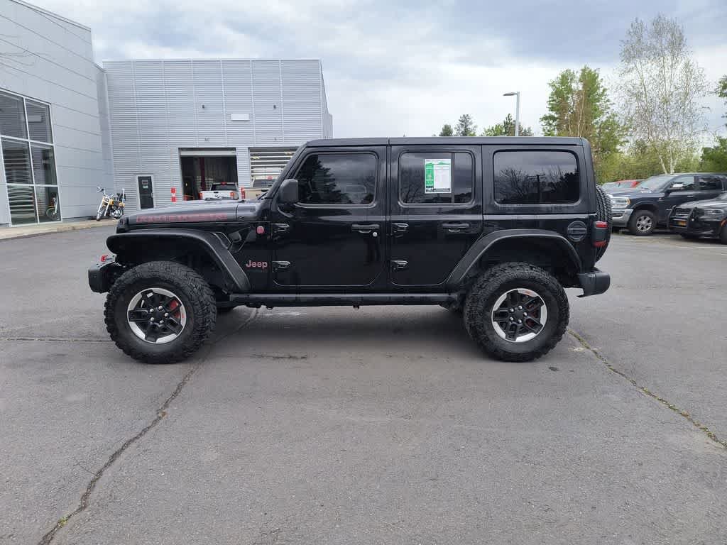 Used 2021 Jeep Wrangler Unlimited Rubicon w/ Uconnect 4C Nav & Sound Group AWD/4WD image 2