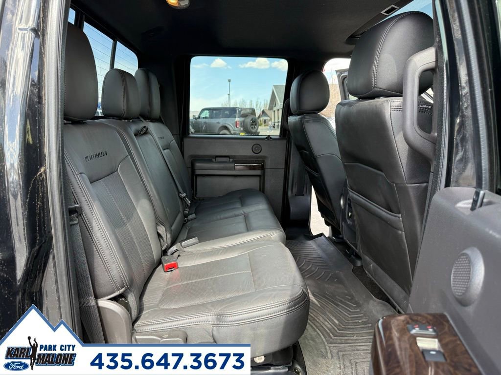 Used 2015 Ford F350 Platinum w/ FX4 Off-Road Package AWD/4WD image 36