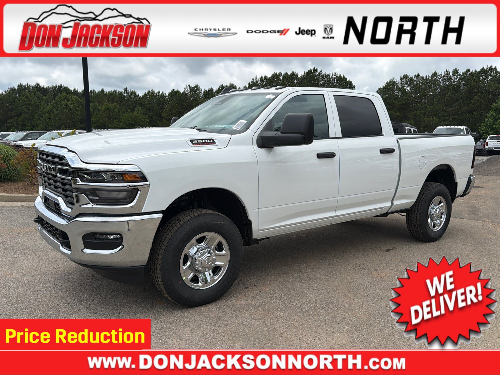 New 2026 RAM 2500 Tradesman w/ Chrome Appearance Group
