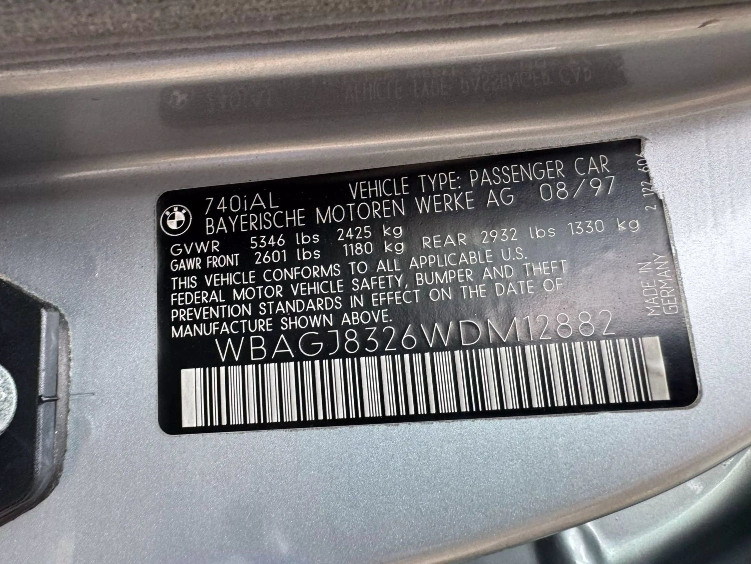 Used 1998 BMW 740iL RWD image 36