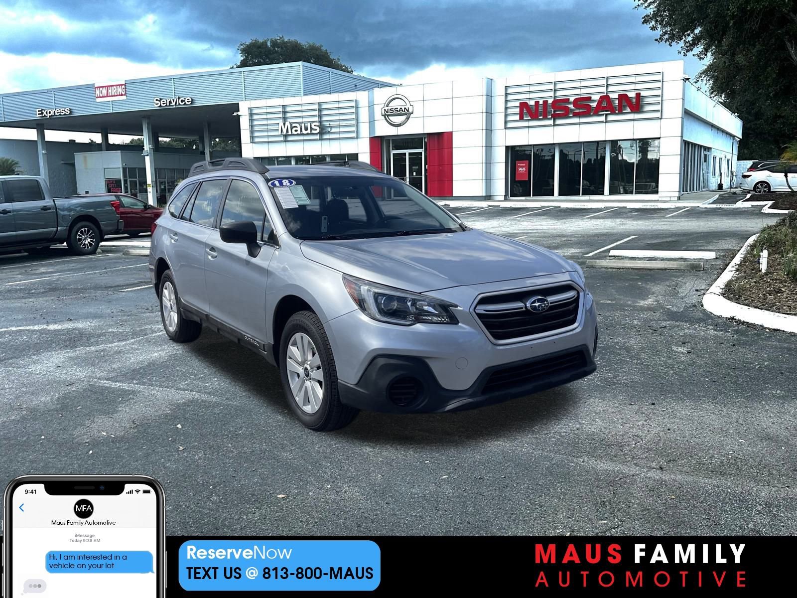 Used 2018 Subaru Outback 2.5i