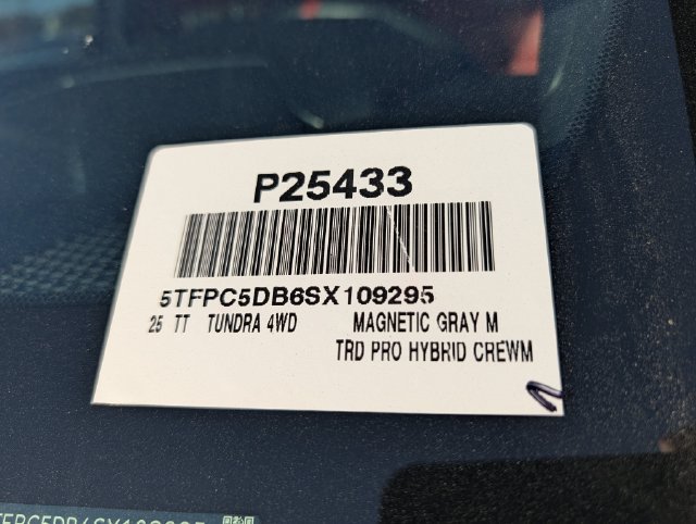 Certified 2025 Toyota Tundra TRD Pro AWD/4WD image 36