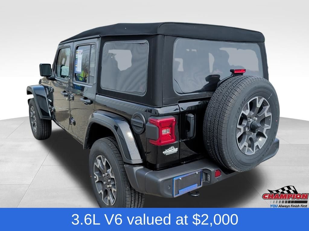 Used 2024 Jeep Wrangler Sahara w/ Technology Group image 3