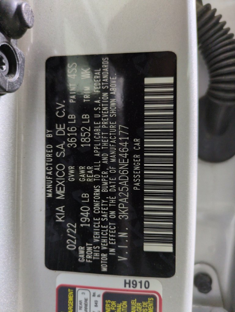 Used 2022 Kia Rio S FWD image 34