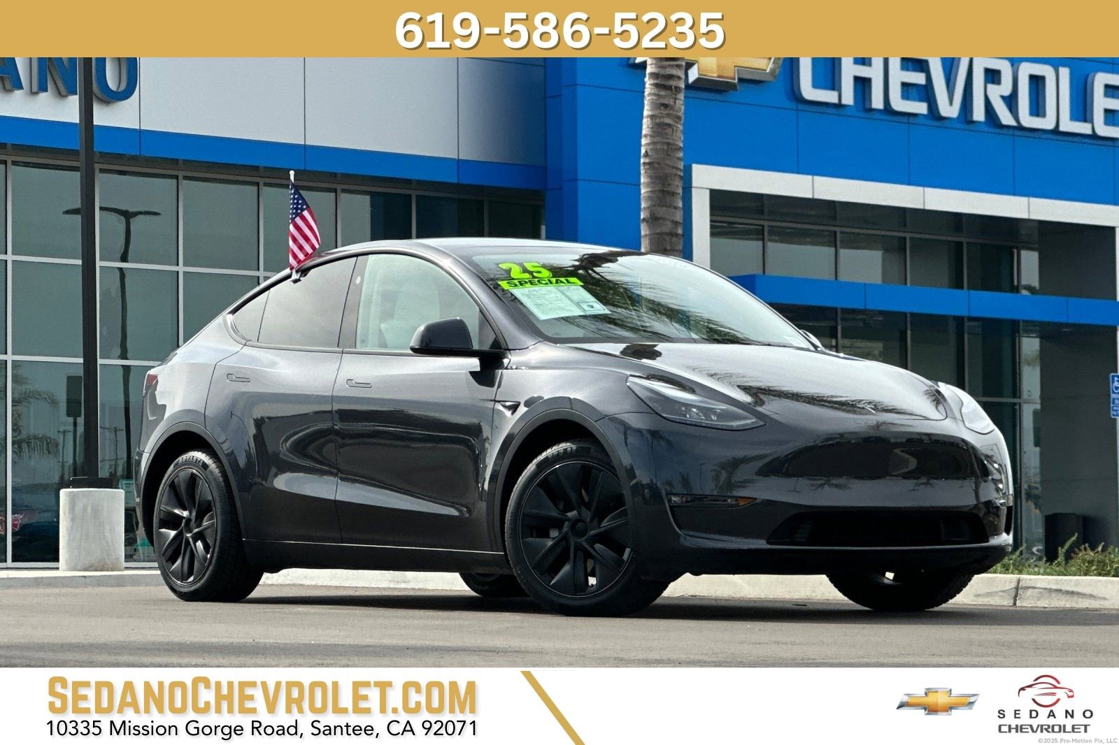 Used 2025 Tesla Model Y Long Range image 1