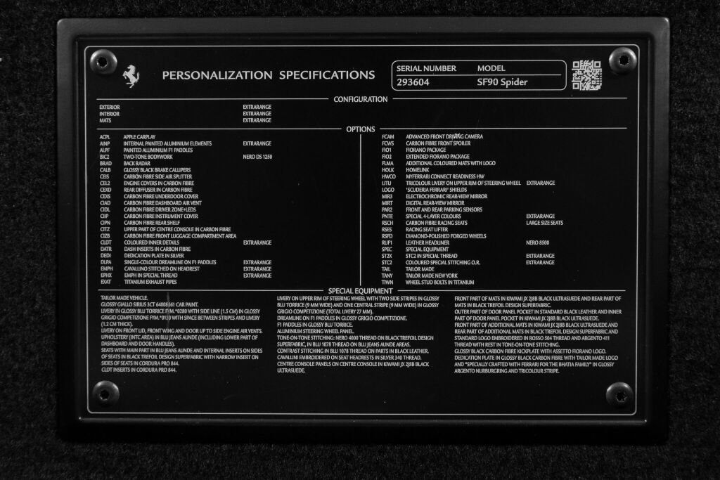 Certified 2023 Ferrari SF90 Spider image 56