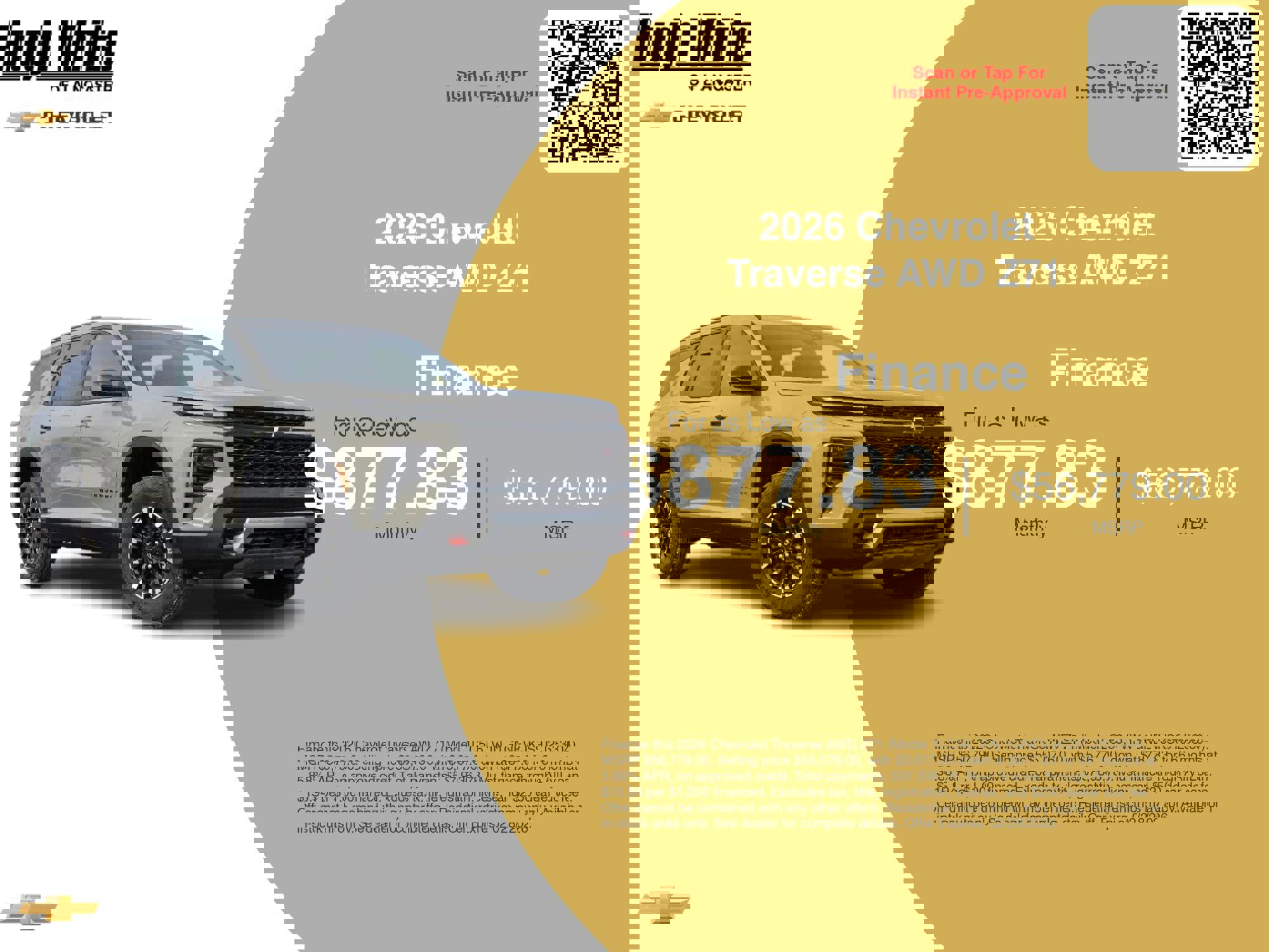 New 2026 Chevrolet Traverse Z71 w/ Enhanced Driving Package image 6