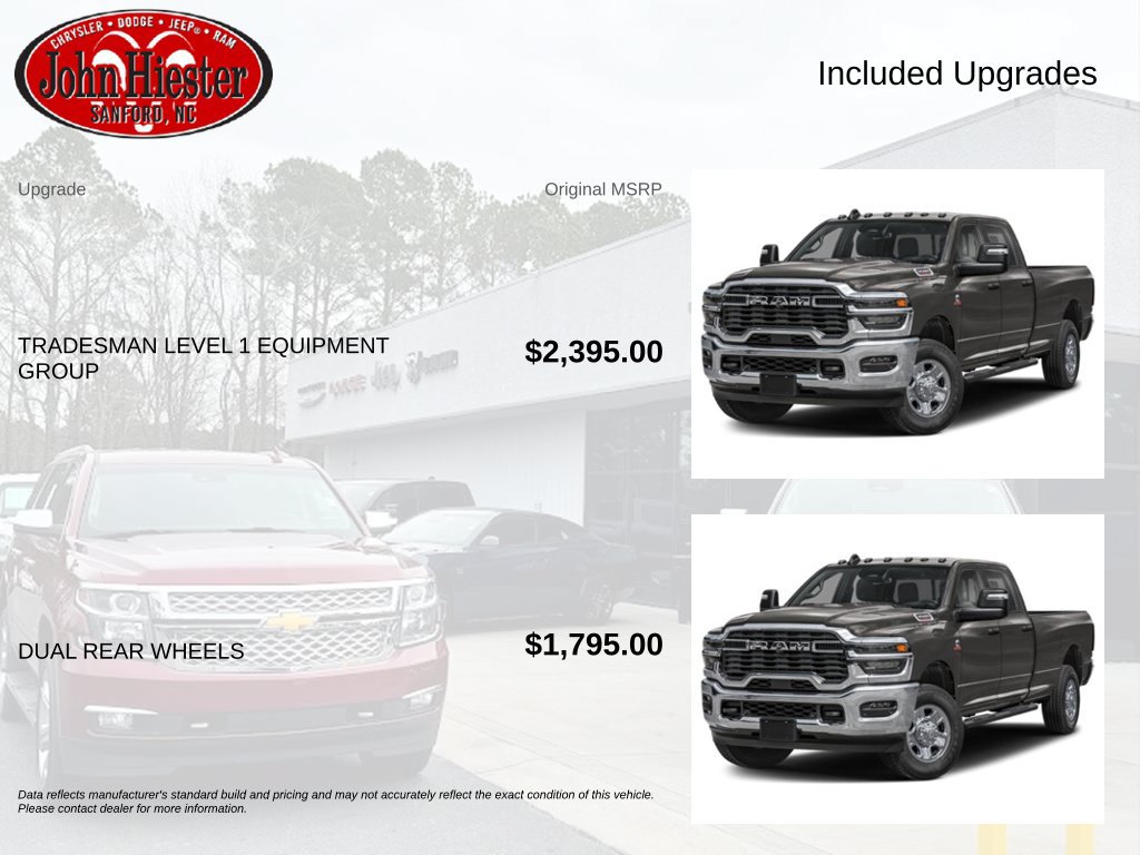 New 2026 RAM 3500 Tradesman AWD/4WD image 2