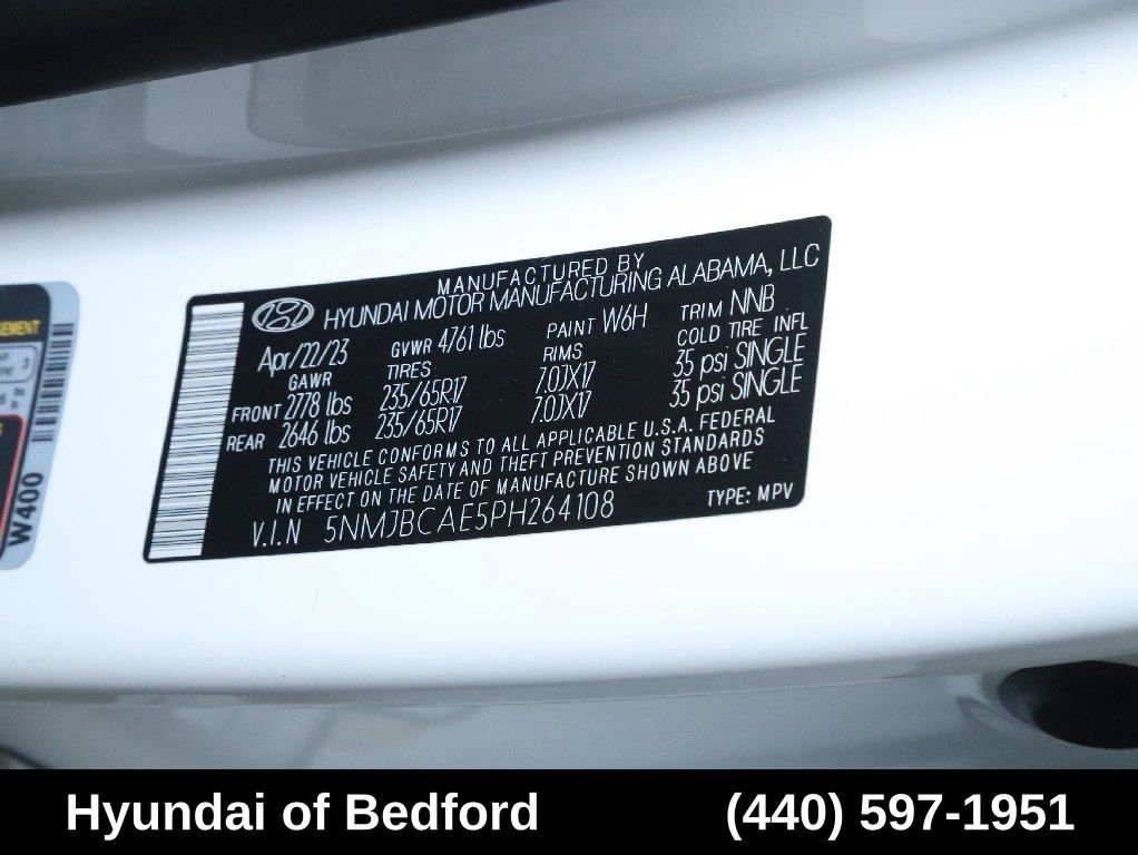 Used 2023 Hyundai Tucson SEL AWD/4WD image 21