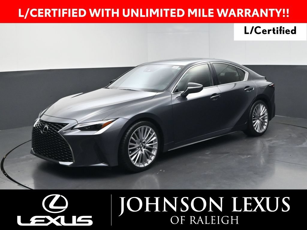 Certified 2025 Lexus IS 300 w/ Premium Package RWD image 1