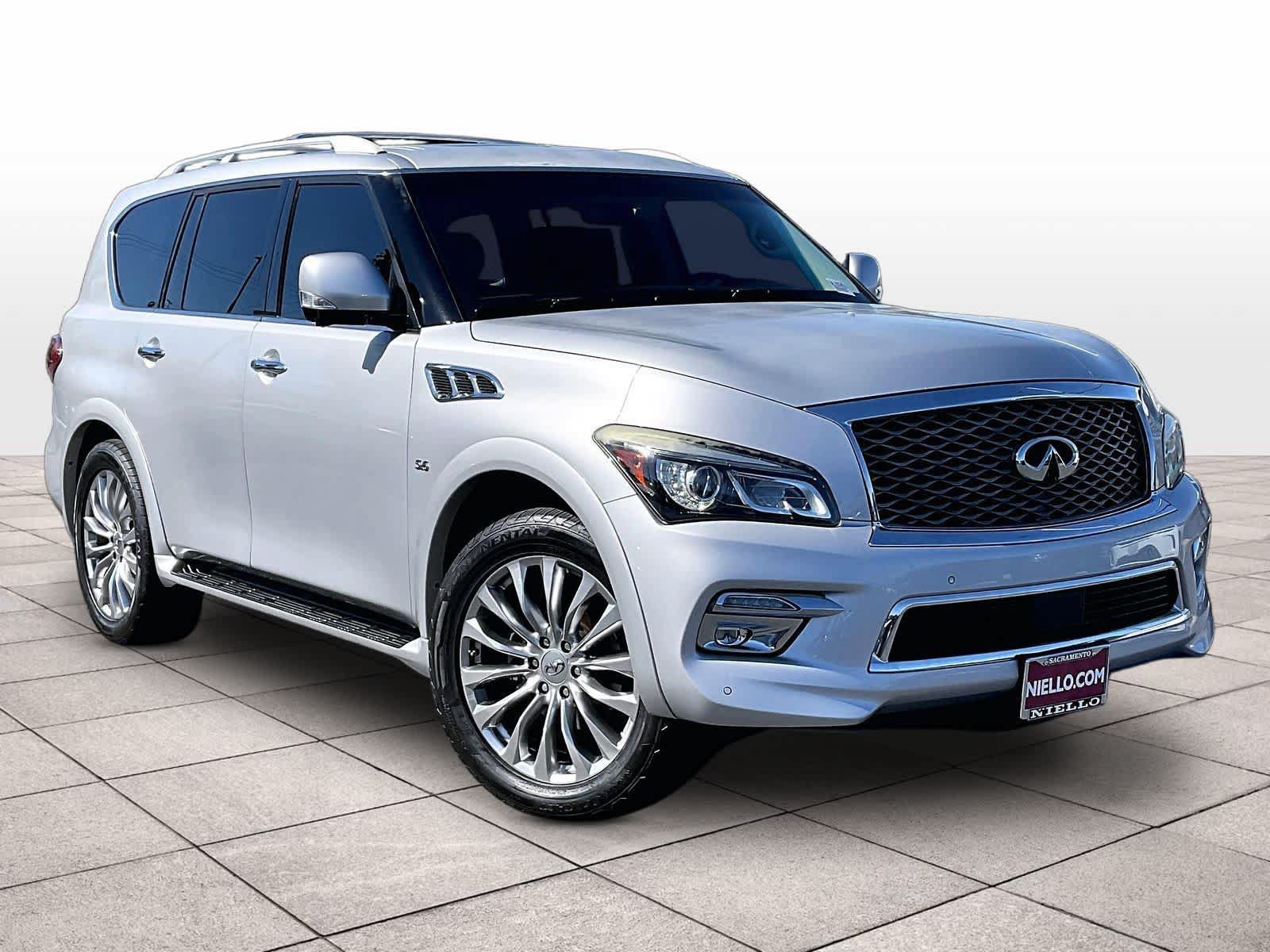 Used 2015 INFINITI QX80 4WD w/ 22" Wheel Package image 2