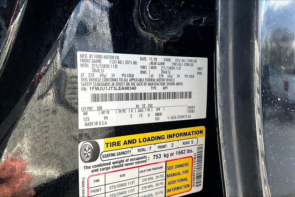 Used 2020 Ford Expedition XLT w/ Equipment Group 202A image 21