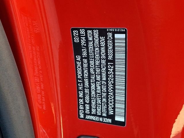 Certified 2023 Porsche 911 Turbo S AWD/4WD image 30