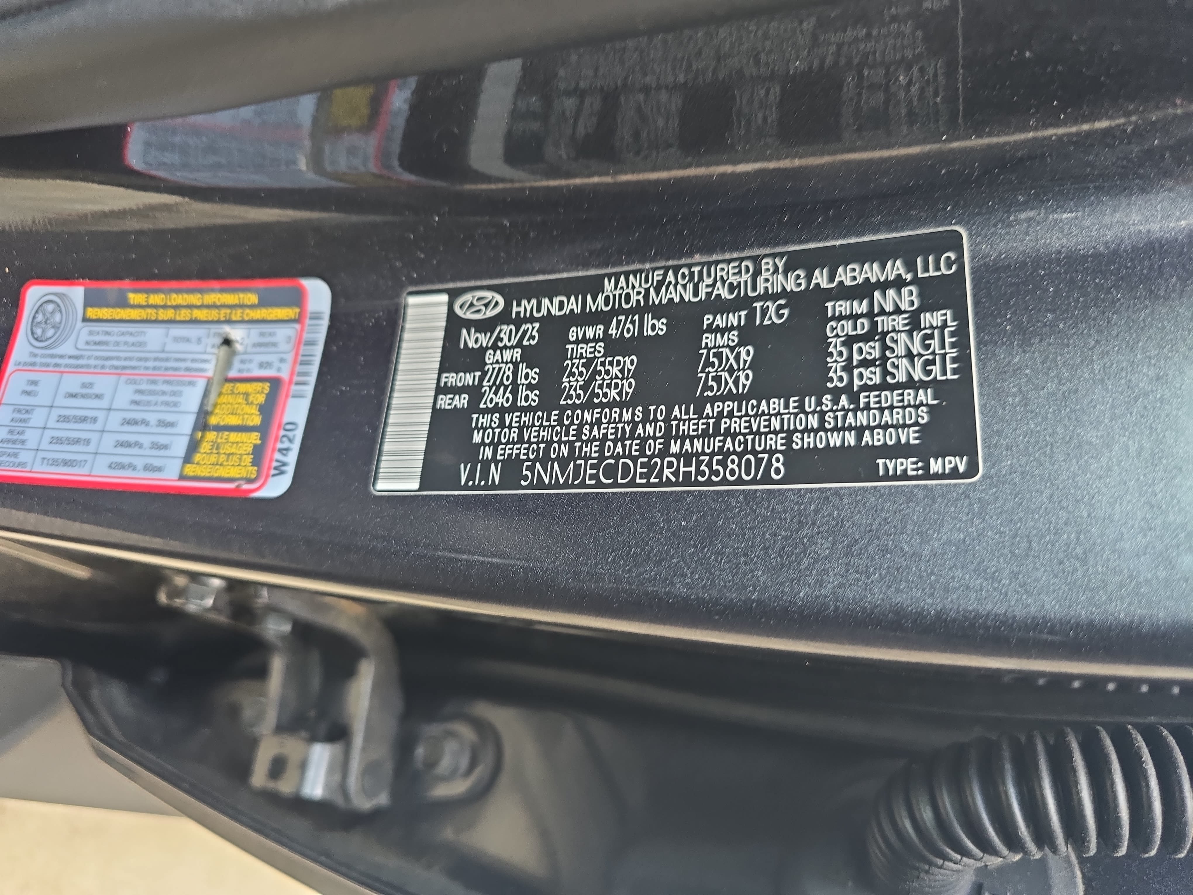 Used 2024 Hyundai Tucson Limited AWD/4WD image 35