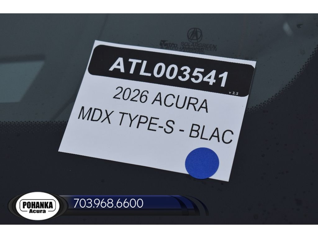 New 2026 Acura MDX Type S w/ Advance Package AWD/4WD image 38