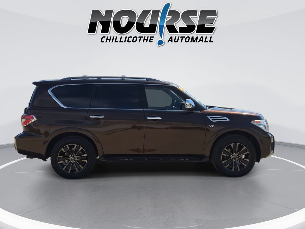 Used 2019 Nissan Armada Platinum w/ Captain's Chairs Package AWD/4WD image 9