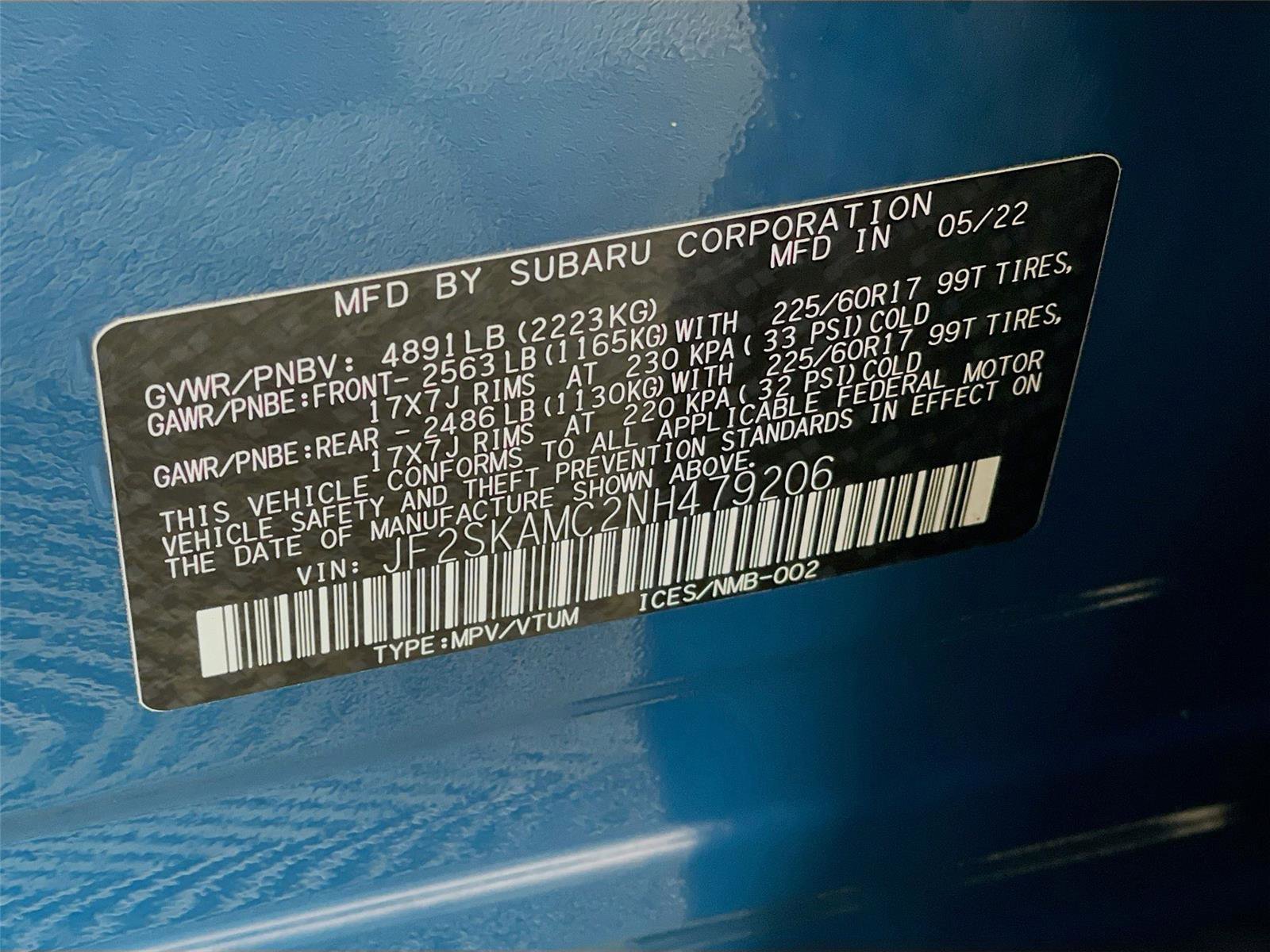 Certified 2022 Subaru Forester Wilderness image 38