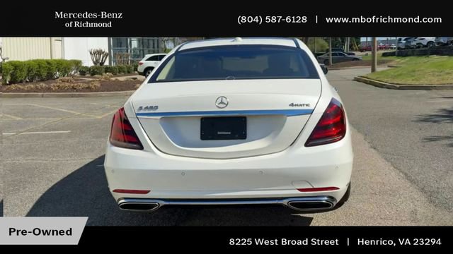 Used 2018 Mercedes-Benz S 450 4MATIC Sedan image 9