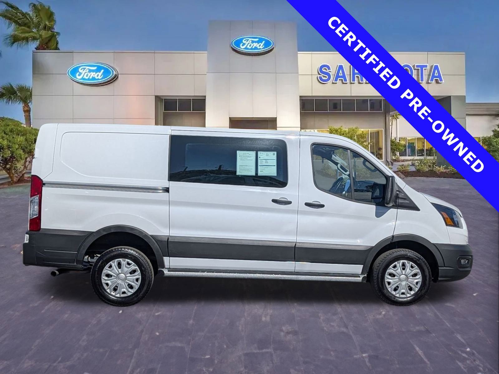 Certified 2024 Ford Transit 250 Low Roof w/ Exterior Upgrade Package