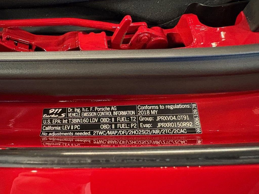 Used 2018 Porsche 911 Turbo S image 62