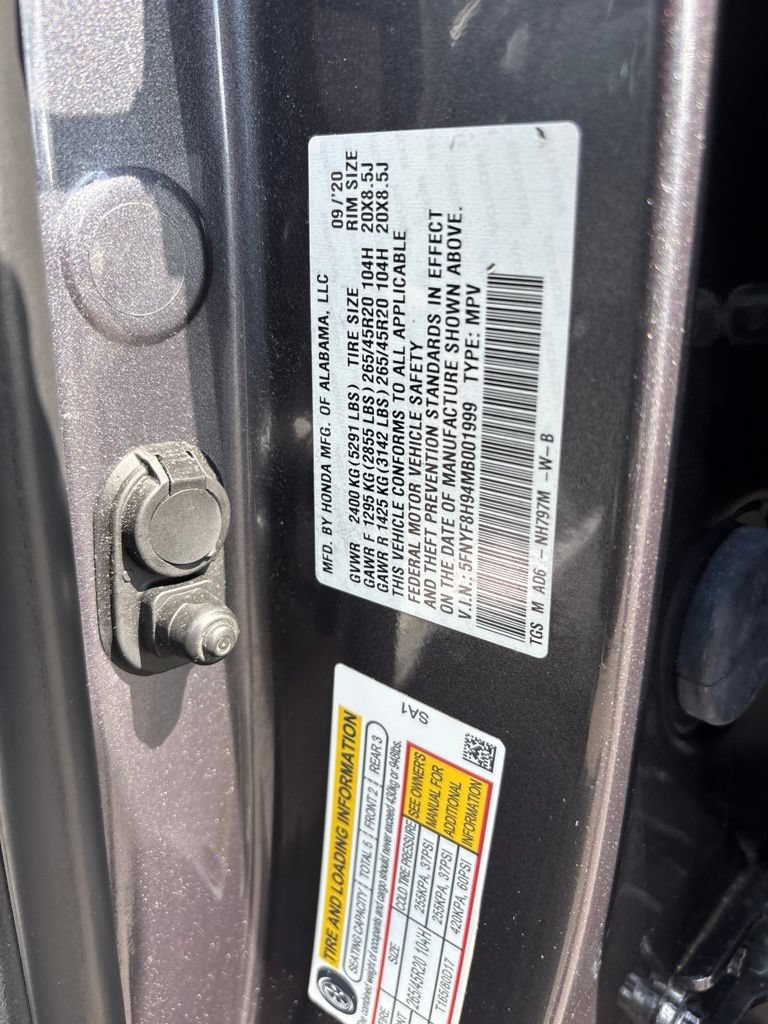 Used 2021 Honda Passport Touring image 10
