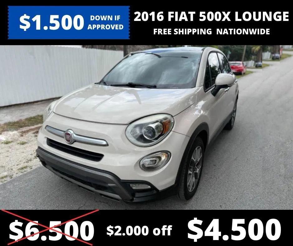 Used 2016 FIAT 500X Trekking FWD image 1