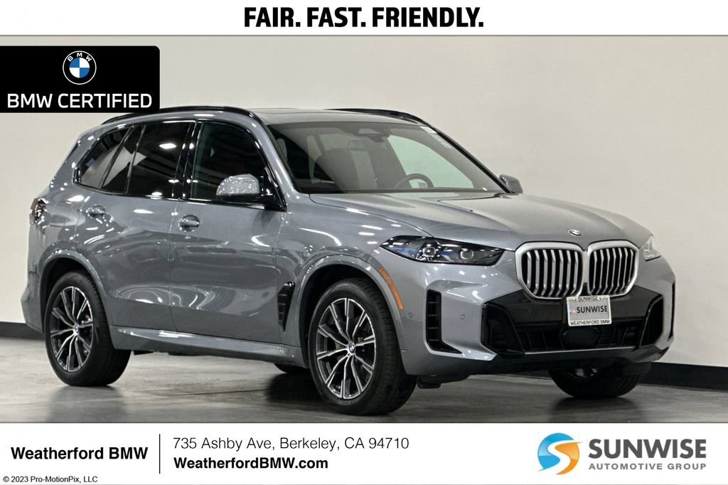 Certified 2024 BMW X5 xDrive40i w/ M Sport Package