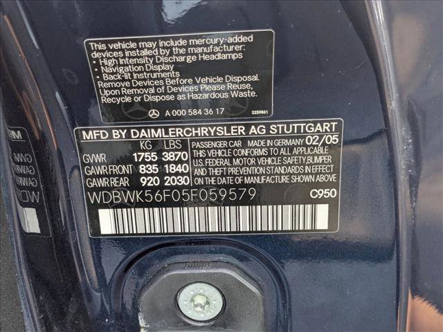 Used 2005 Mercedes-Benz SLK 350 image 19