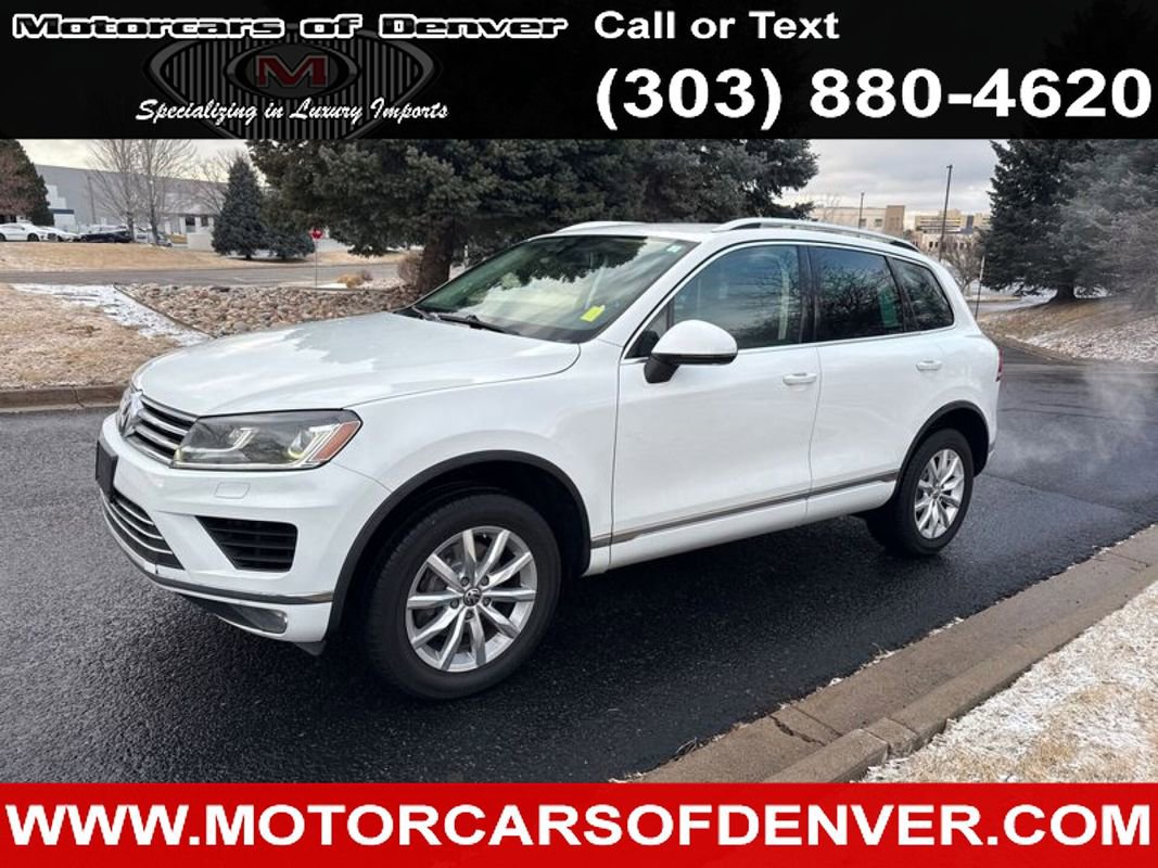 Used 2015 Volkswagen Touareg Sport AWD/4WD image 1